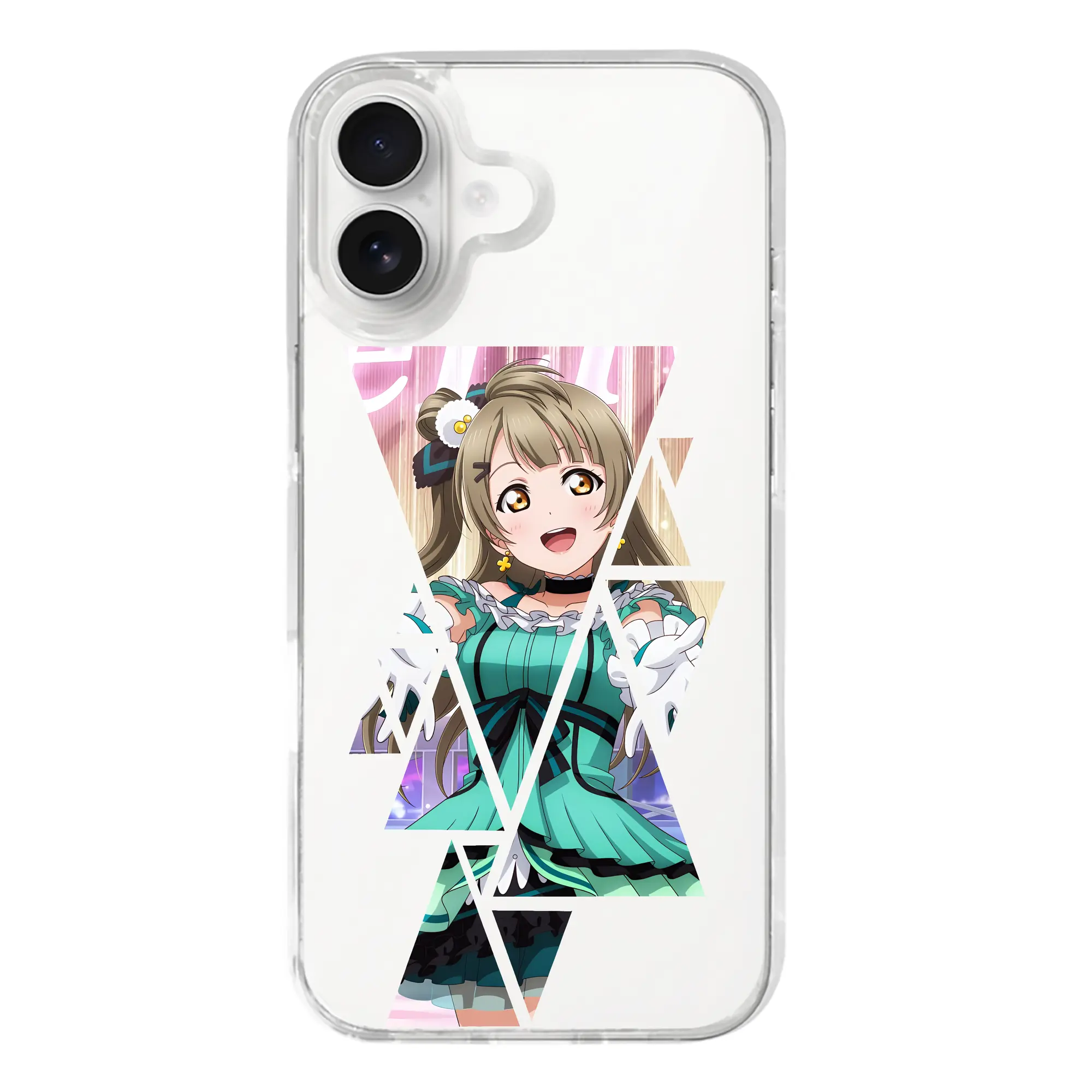 Love Live! グッズ,南ことり - iPhone 17シリーズ 透明スマホケース – 薄型・耐衝撃・精密フィット保護カバー